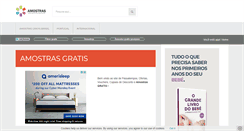 Desktop Screenshot of amostras-gratis.net